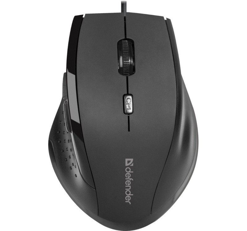 Optična miška ACCURA MM-362, 1600dpi, 6P, črna