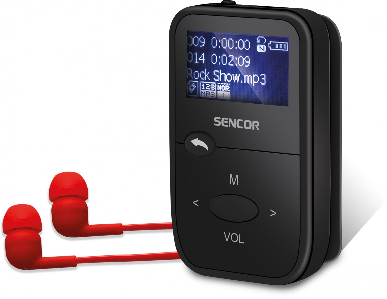 Sencor SFP 4408BK MP3 predvajalnik, črn