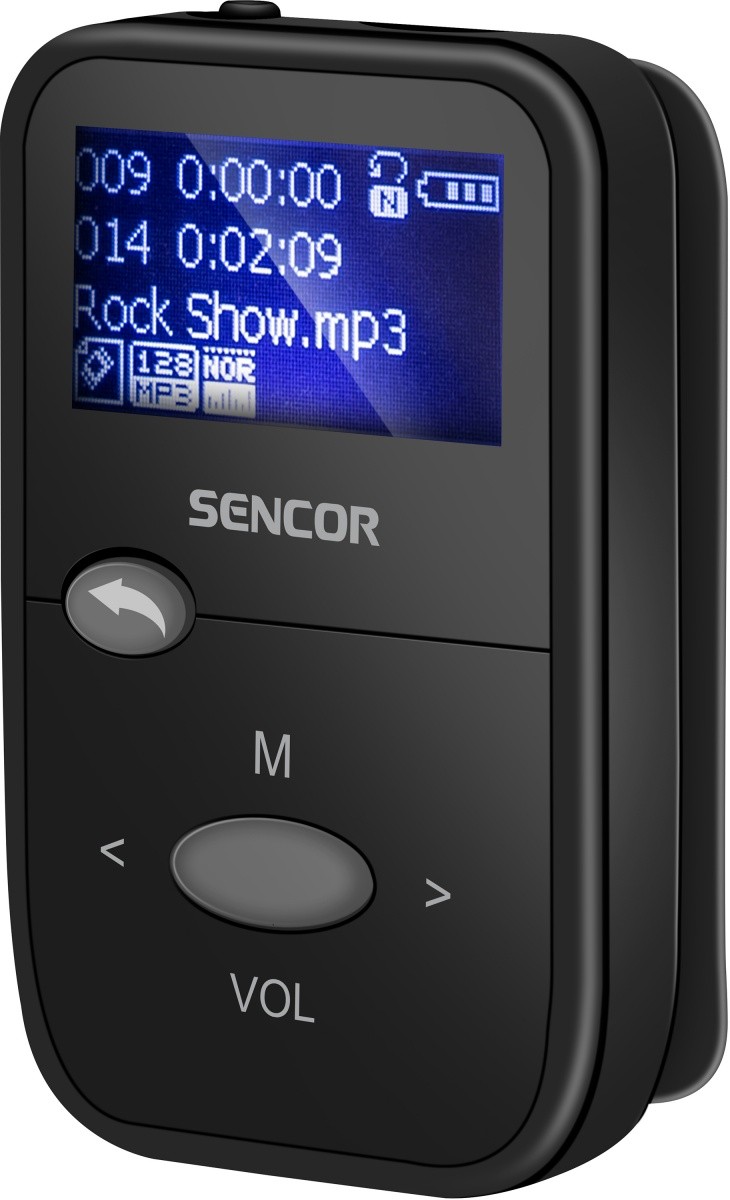 Sencor SFP 4408BK MP3 predvajalnik, črn 2