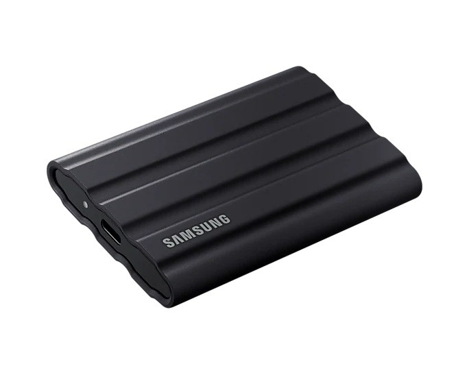 Zunanji SSD disk Samsung T7 Shield 2TB USB 3.2, črn