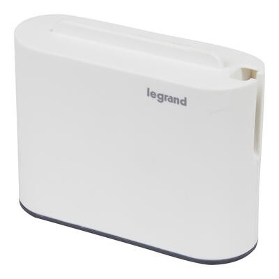 Razdelilnik 2x2P + USB A, belo/črn 2