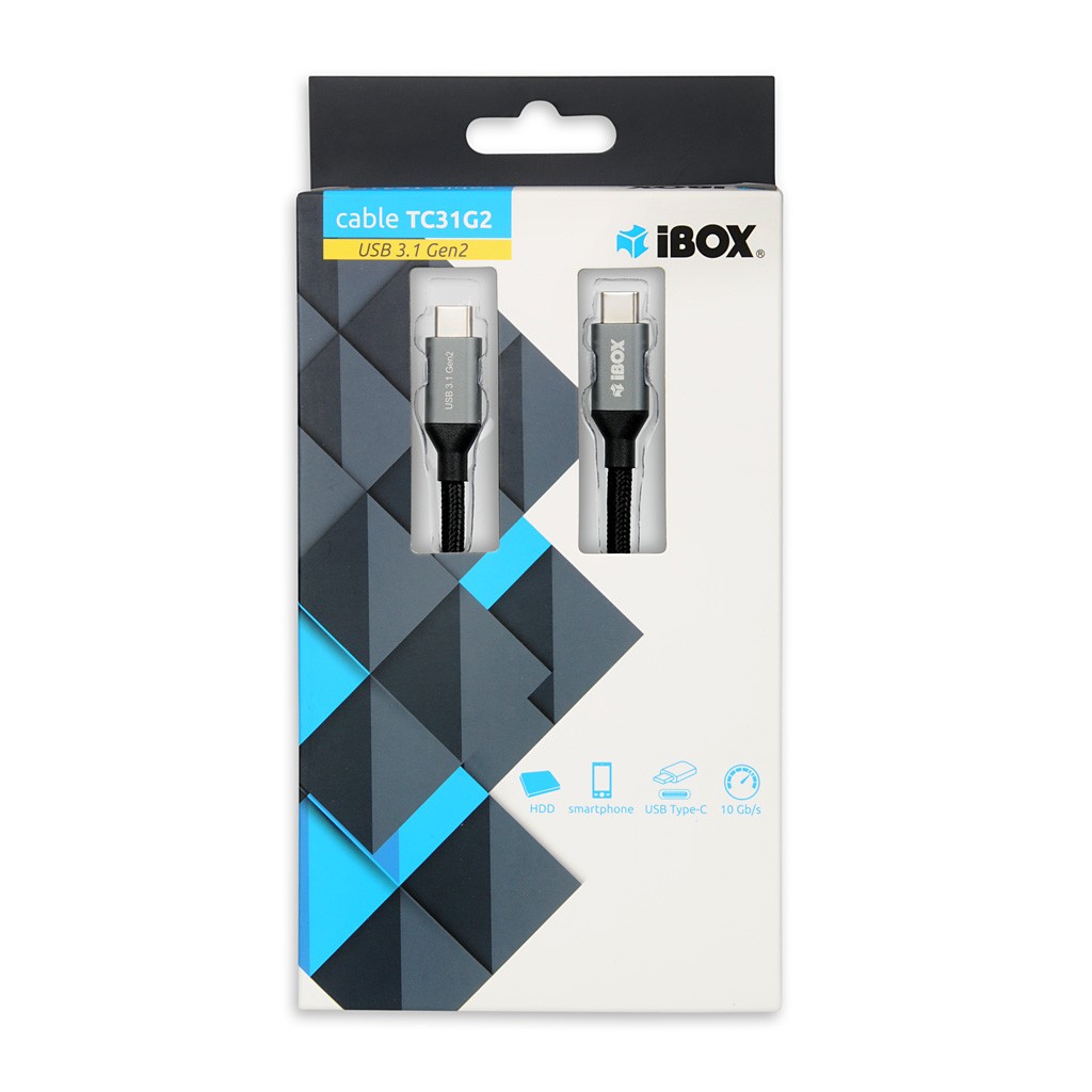 Kabel USB Tip-C 3.2 Gen 2.0 IKUMTC31G2 - 1m 2