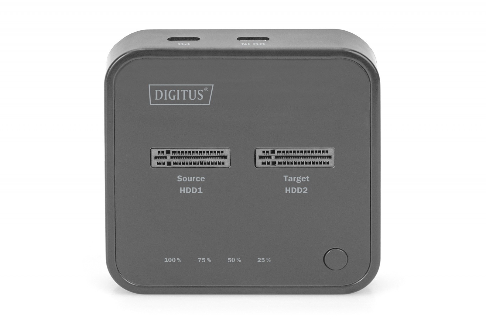 Dvojna postaja za SSD M.2 NVMe s kloniranjem, USB-C, črna 3