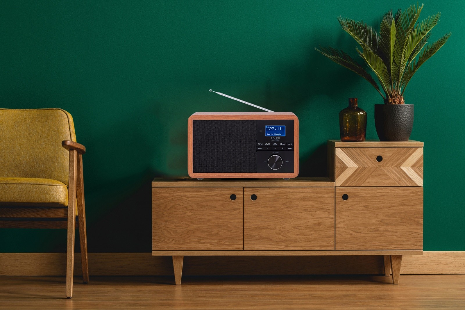 Adler DAB+ radio sprejemnik AD 1184 Bluetooth USB 7