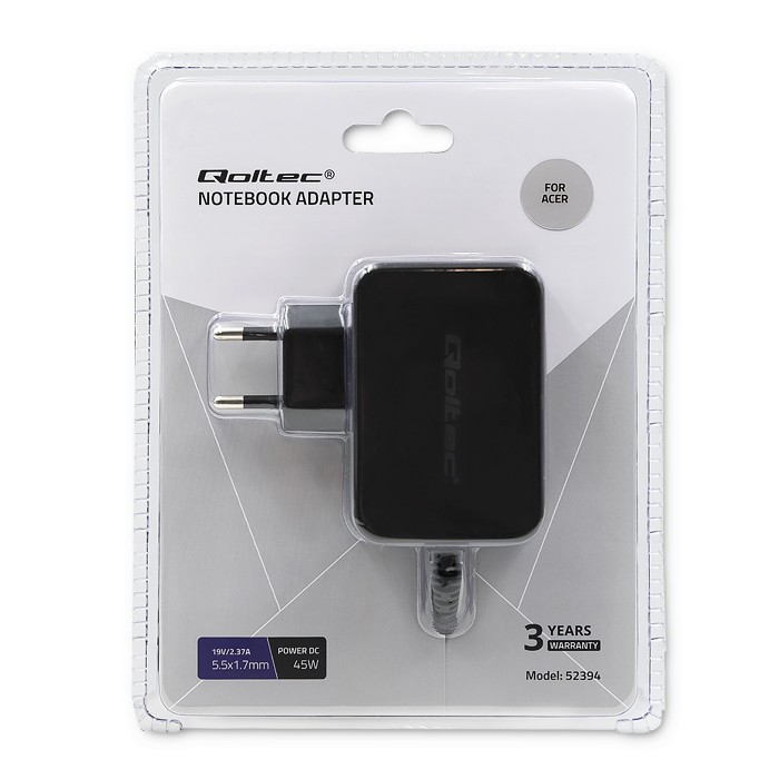 Napajalnik za Acer 45W | 19V | 2.37A | 5.5*1.7 2