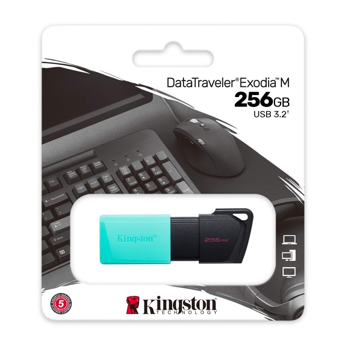 USB ključek Data Traveler Exodia M 256GB USB3.2 Gen1 3