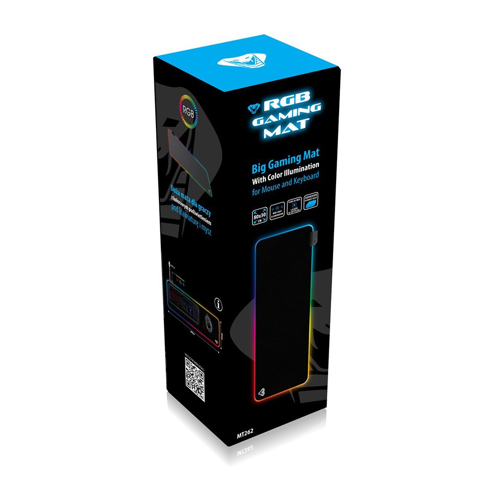 Velika RGB gaming podloga za miško MT262 5