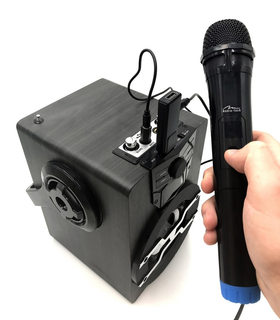 Karaoke mikrofona, komplet 2 kosov, Accent Pro MT395 5