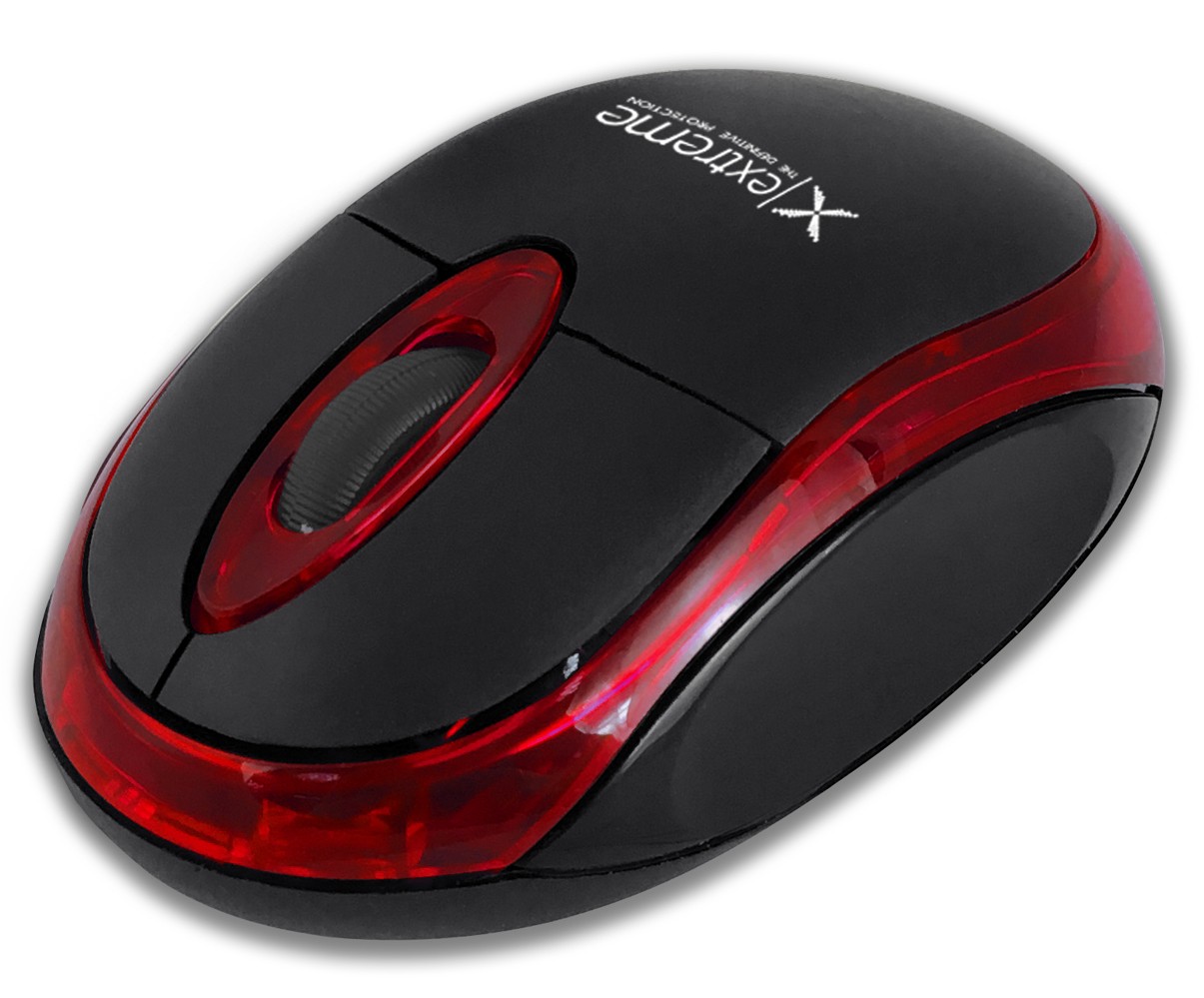 Bluetooth miška 3D Cyngus, rdeča