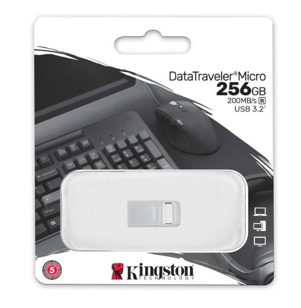 USB ključek Data Traveler Micro G2 256GB USB 3.2 Gen1 3