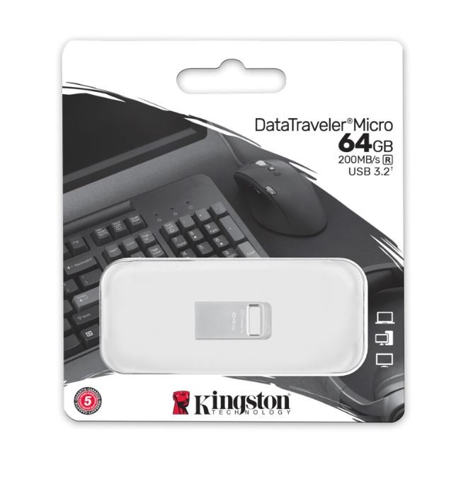 USB ključek Data Traveler Micro G2 64GB USB 3.2 Gen1 3