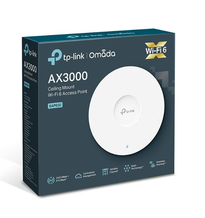 TP-LINK dostopna točka EAP650 AX3000 6