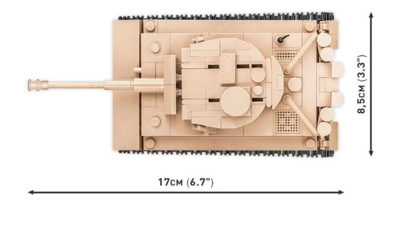 Gradbeni bloki PzKpfw VI Tiger 131 3