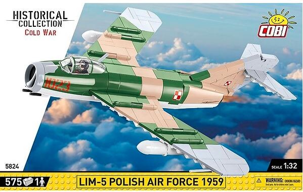 COBI Kocke Lim-5 Poljsko vojaško letalstvo 1959 5