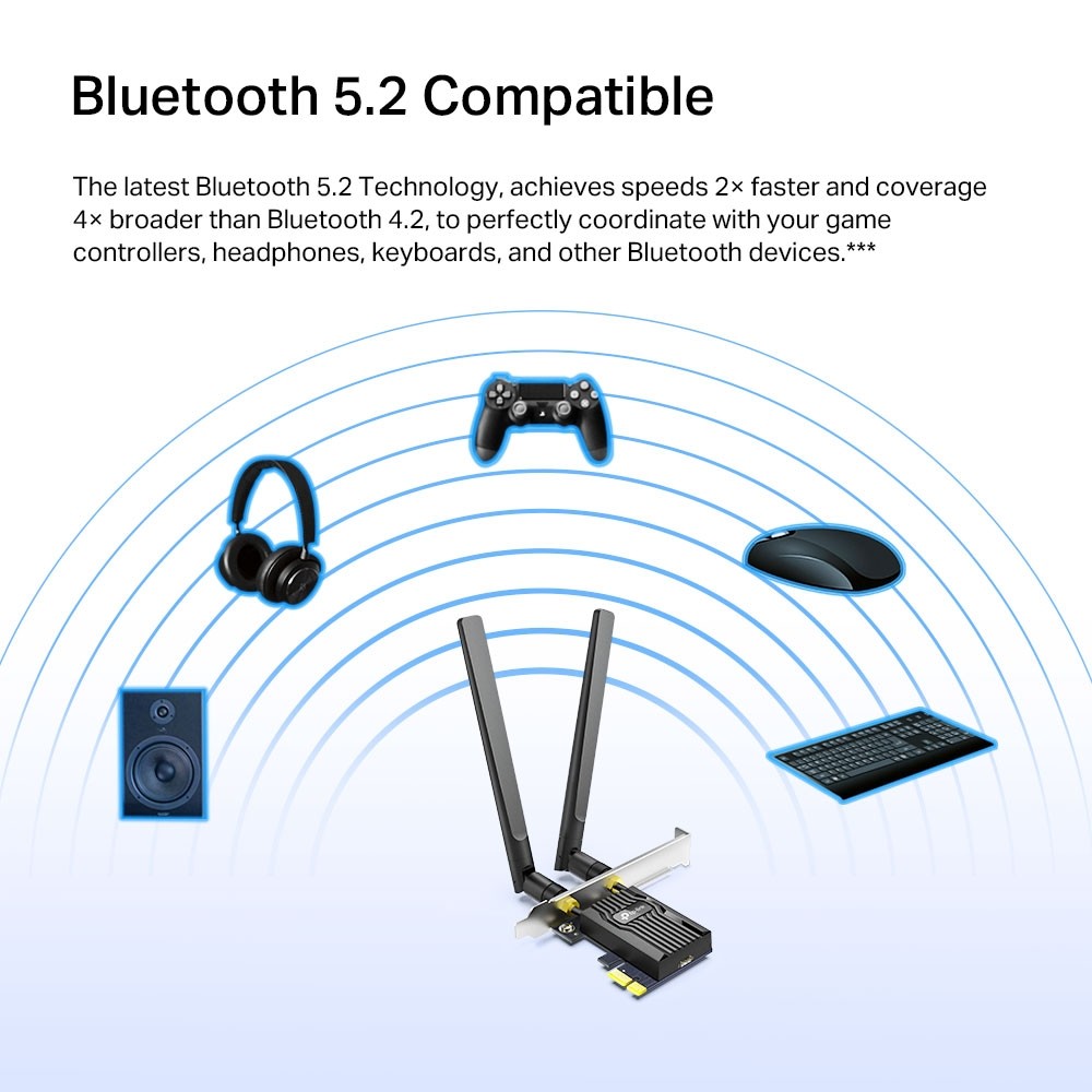 Omrežna kartica Archer TX55E, WiFi 6, PCI-E AX3000 5