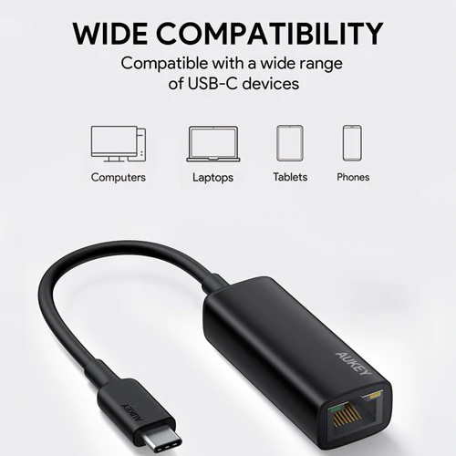 Mrežna kartica USB-C Gigabit RJ45 CB-A30, 1 Gb/s, USB 3.0, LED indikatorji 6