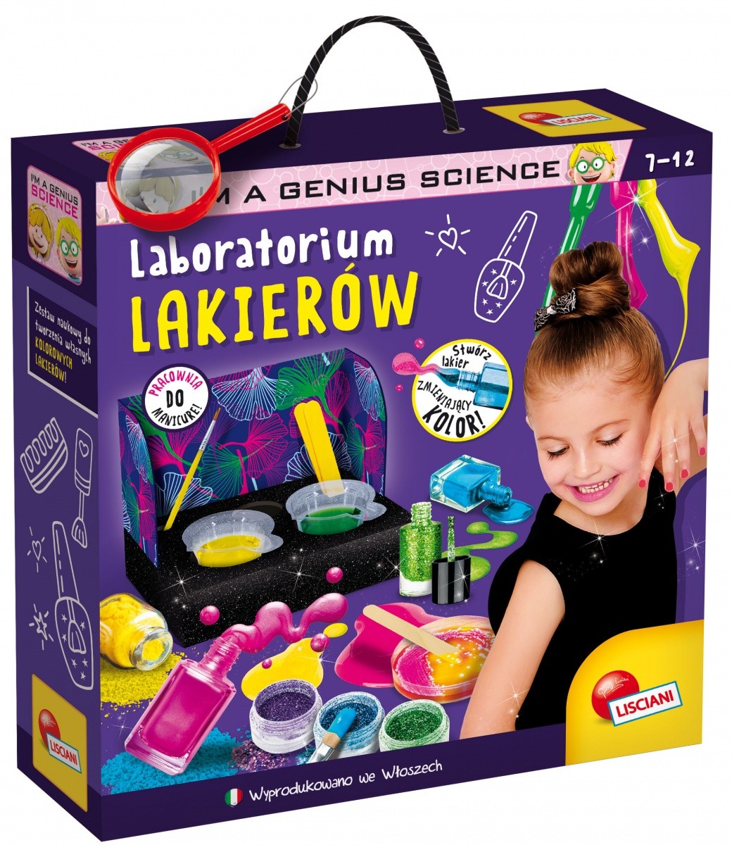 Lisciani I'm A Genius znanstveni komplet 'Laboratorij lakov'
