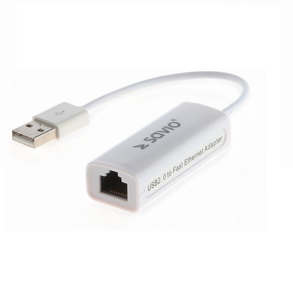 Adapter USB B na LAN Ethernet (RJ45) Fast Ethernet, CL-24