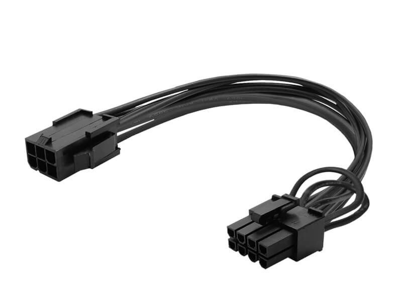 Napajalni kabel PCI Express 6-pin na 8-pin (6+2), AK-49