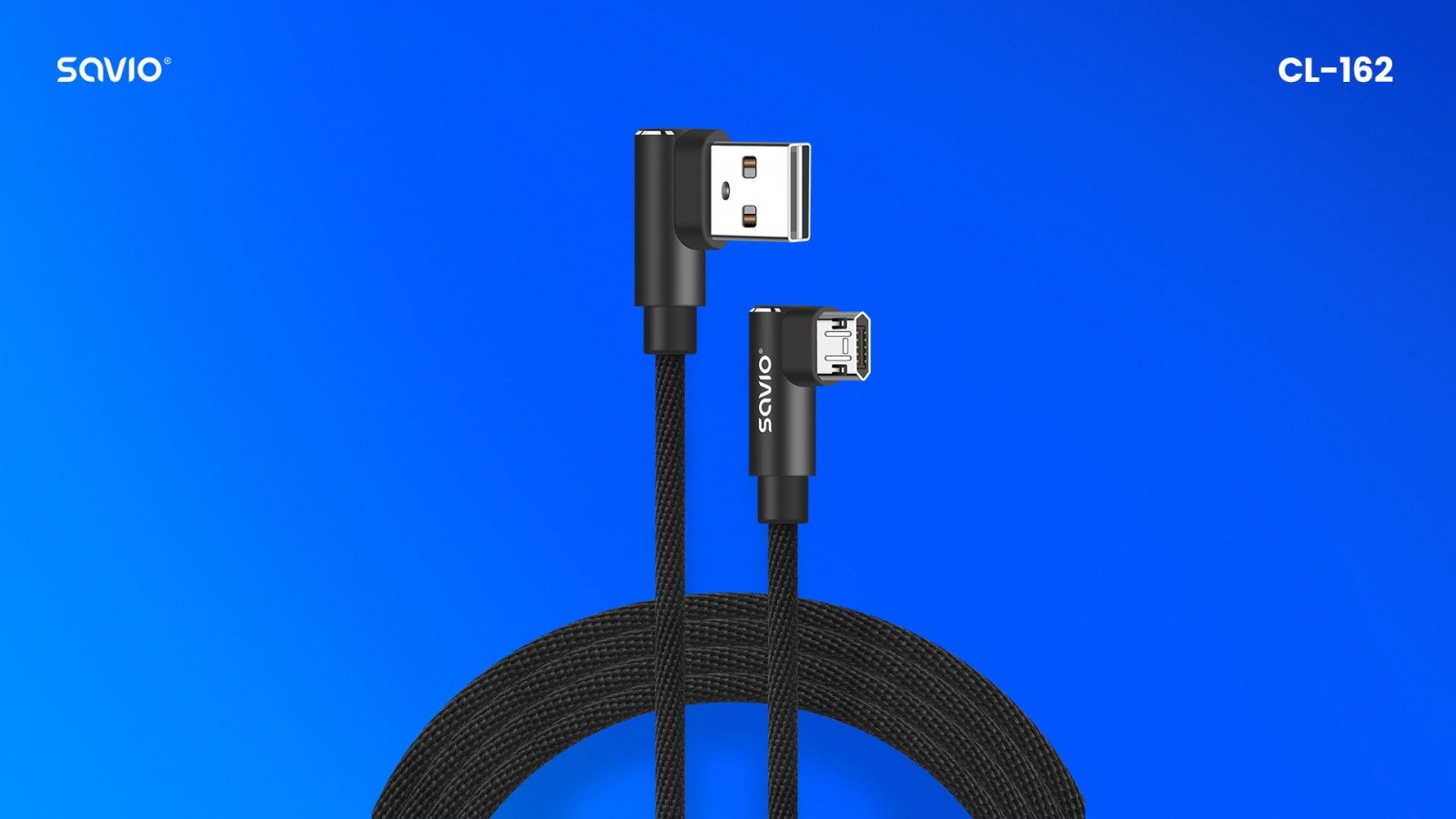 Kabel USB A na Micro USB obojestranski, 2 m, CL-162 5