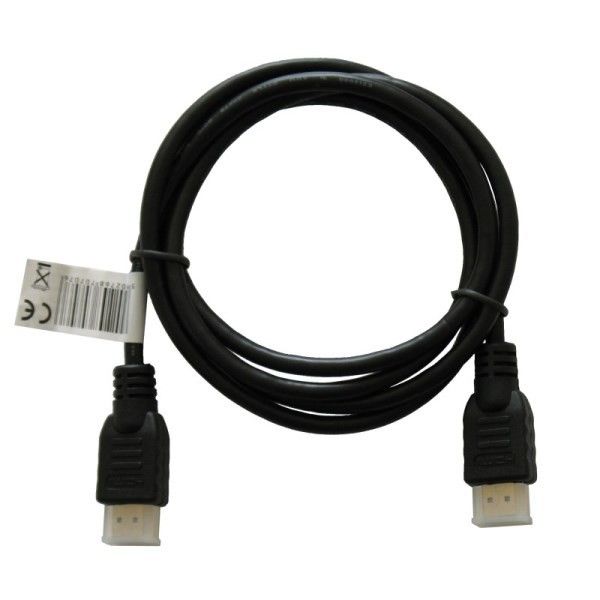 HDMI kabel (M) 2m, črn, zlatni konci, v1.4, 10 kosov, CL-05 2