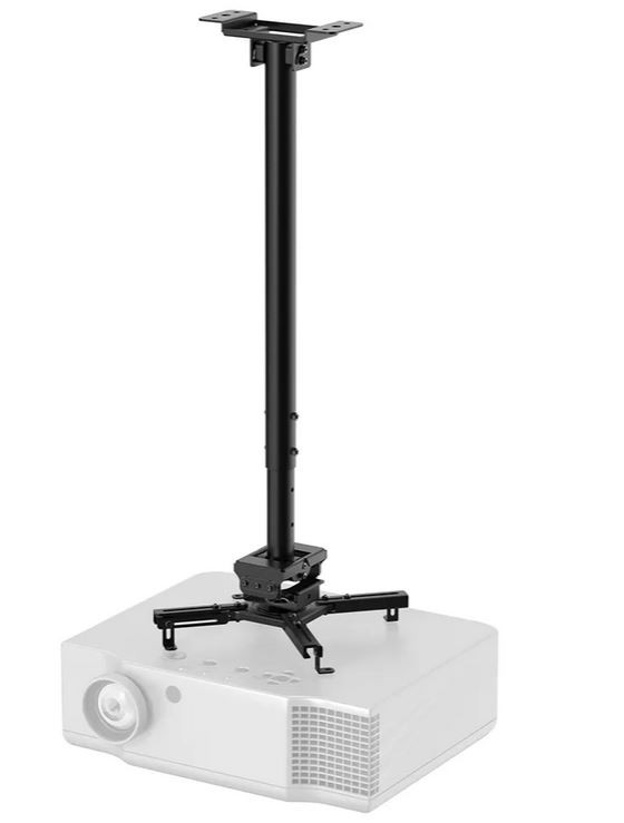 Stropni nosilec za projektor CL25-550BL1, 74,5-114,5 cm, črn 2