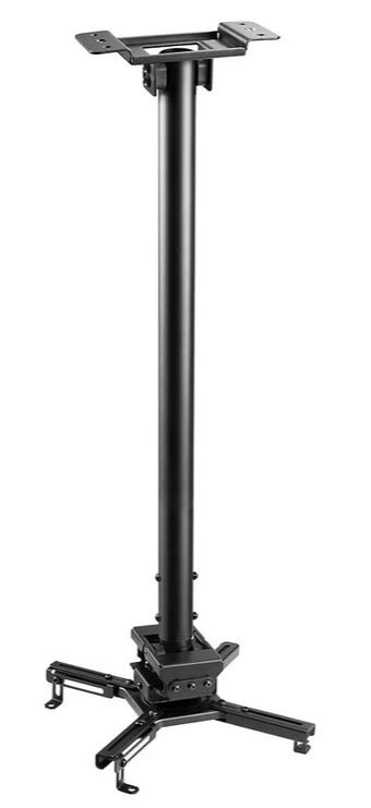 Stropni nosilec za projektor CL25-550BL1, 74,5-114,5 cm, črn 3