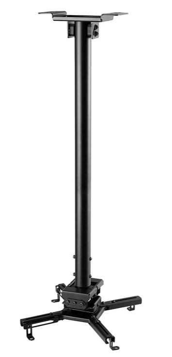 Stropni nosilec za projektor CL25-550BL1, 74,5-114,5 cm, črn 4