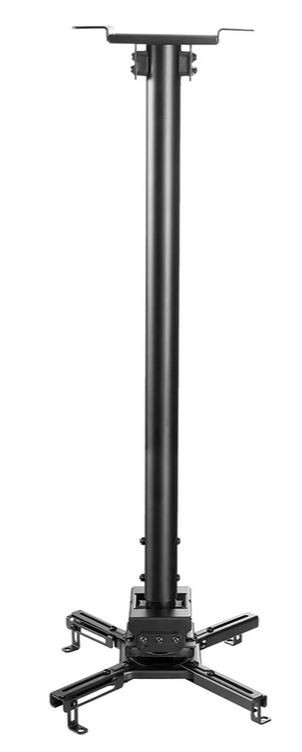 Stropni nosilec za projektor CL25-550BL1, 74,5-114,5 cm, črn 5