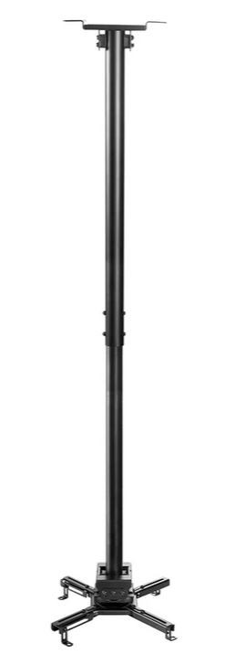 Stropni nosilec za projektor CL25-550BL1, 74,5-114,5 cm, črn 6