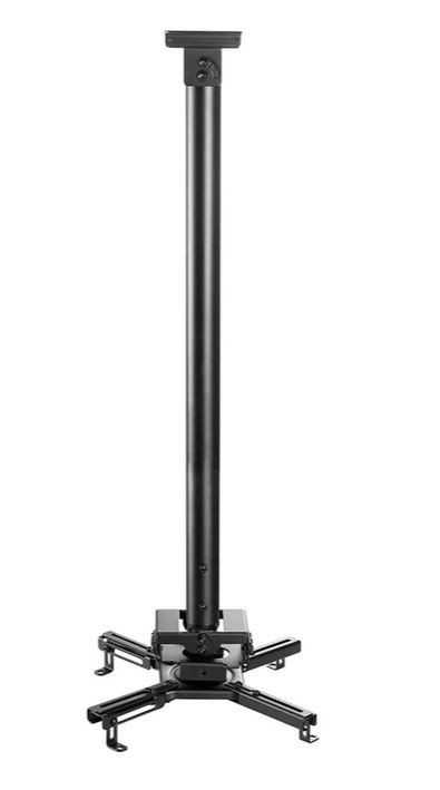 Stropni nosilec za projektor CL25-550BL1, 74,5-114,5 cm, črn 7