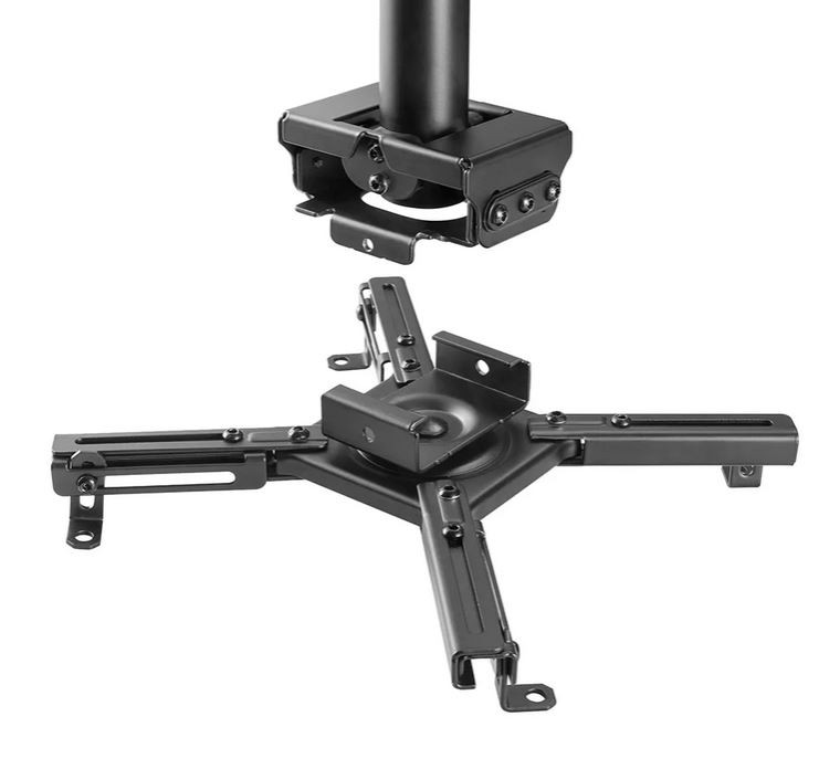 Stropni nosilec za projektor CL25-550BL1, 74,5-114,5 cm, črn 8