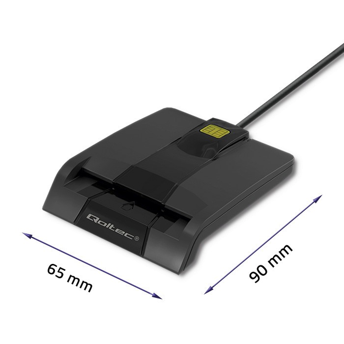 Brezžični bralnik pametnih kartic SCR-0634, USB-C 2