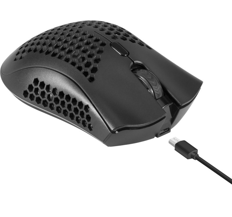Brezžična gaming miška Warlock GM-709L, Optic RF, RGB, 2400 dpi 4