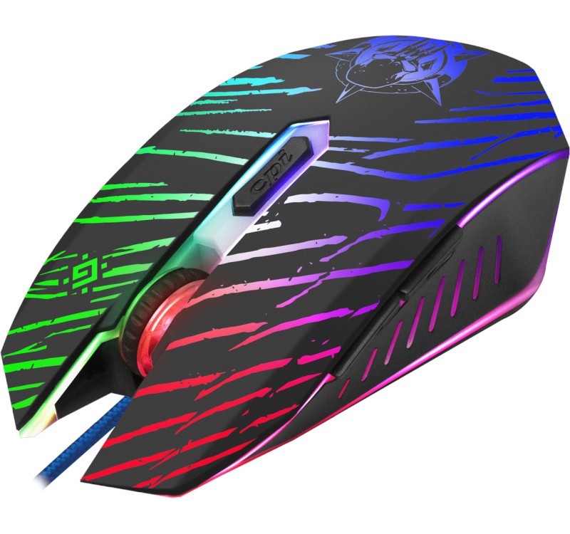 Žična gaming miška DARK AGENT GM-590L, 12800 dpi 2