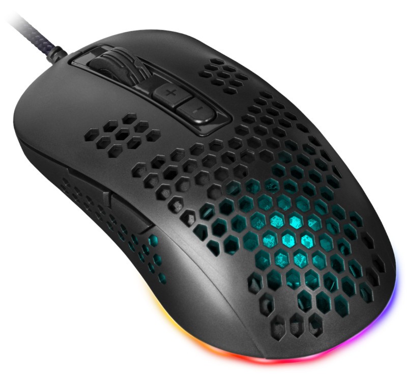 Žična gaming miška SHEPARD GM-620L, 12800 dpi, RGB 2