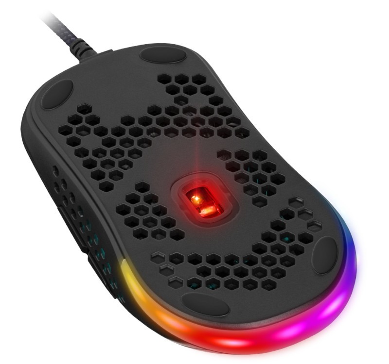 Žična gaming miška SHEPARD GM-620L, 12800 dpi, RGB 6