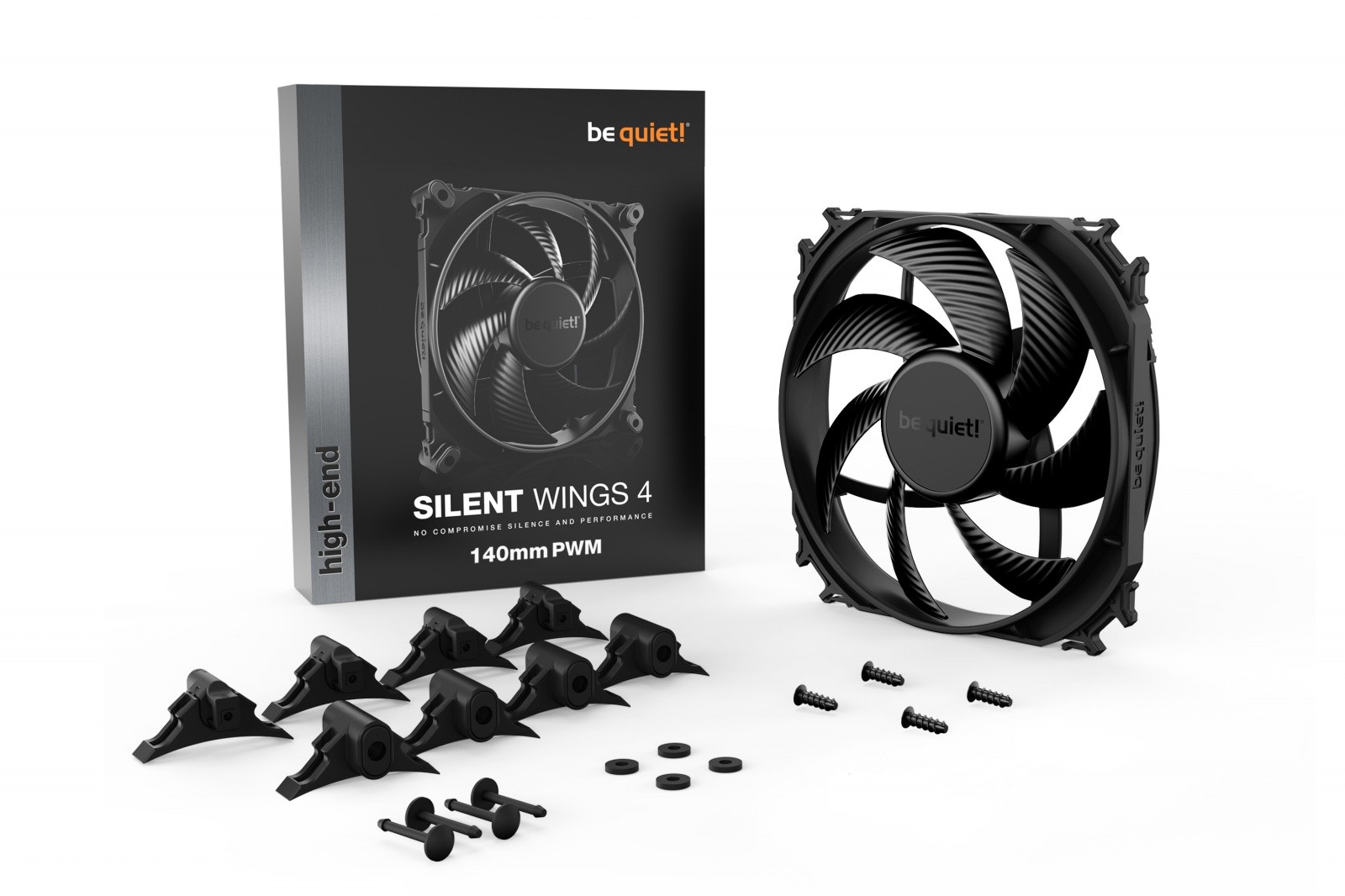 Ventilator Silent Wings 4 140mm PWM 4