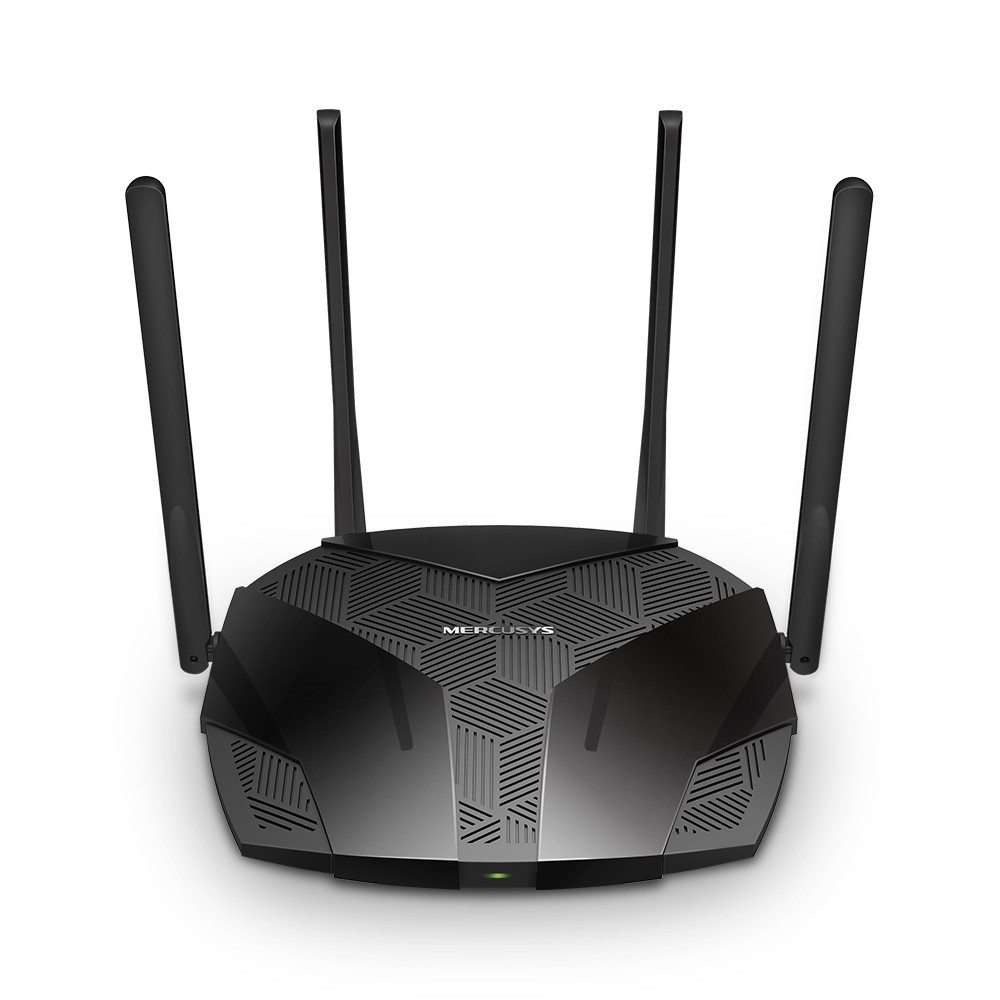 Mercusys MR80X - Wi-Fi 6 usmerjevalnik AX3000, 3 LAN, 1 WAN