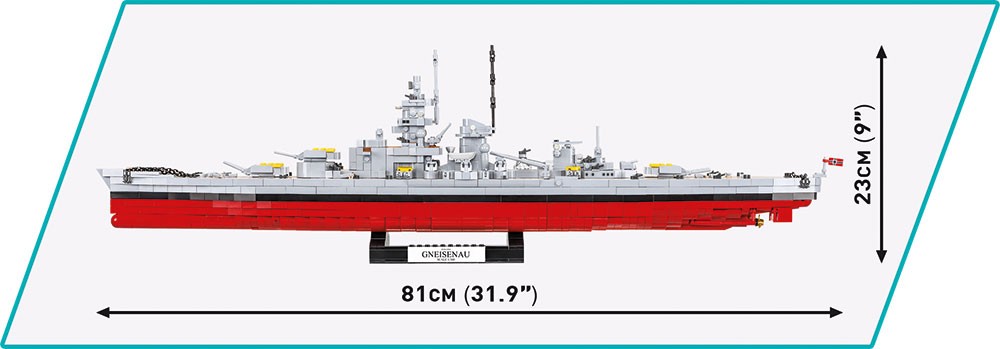 Gradniki 'Historical Collection Battleship Gneisenau' 8
