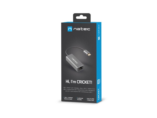 Mrežna kartica Cricket USB-C 3.1 - RJ-45 1Gb, na kablu 5