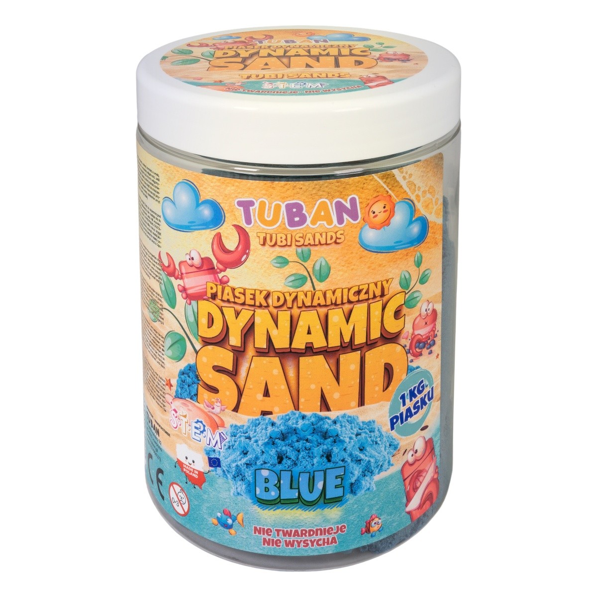 Nenavadni pesek 1kg, modri
