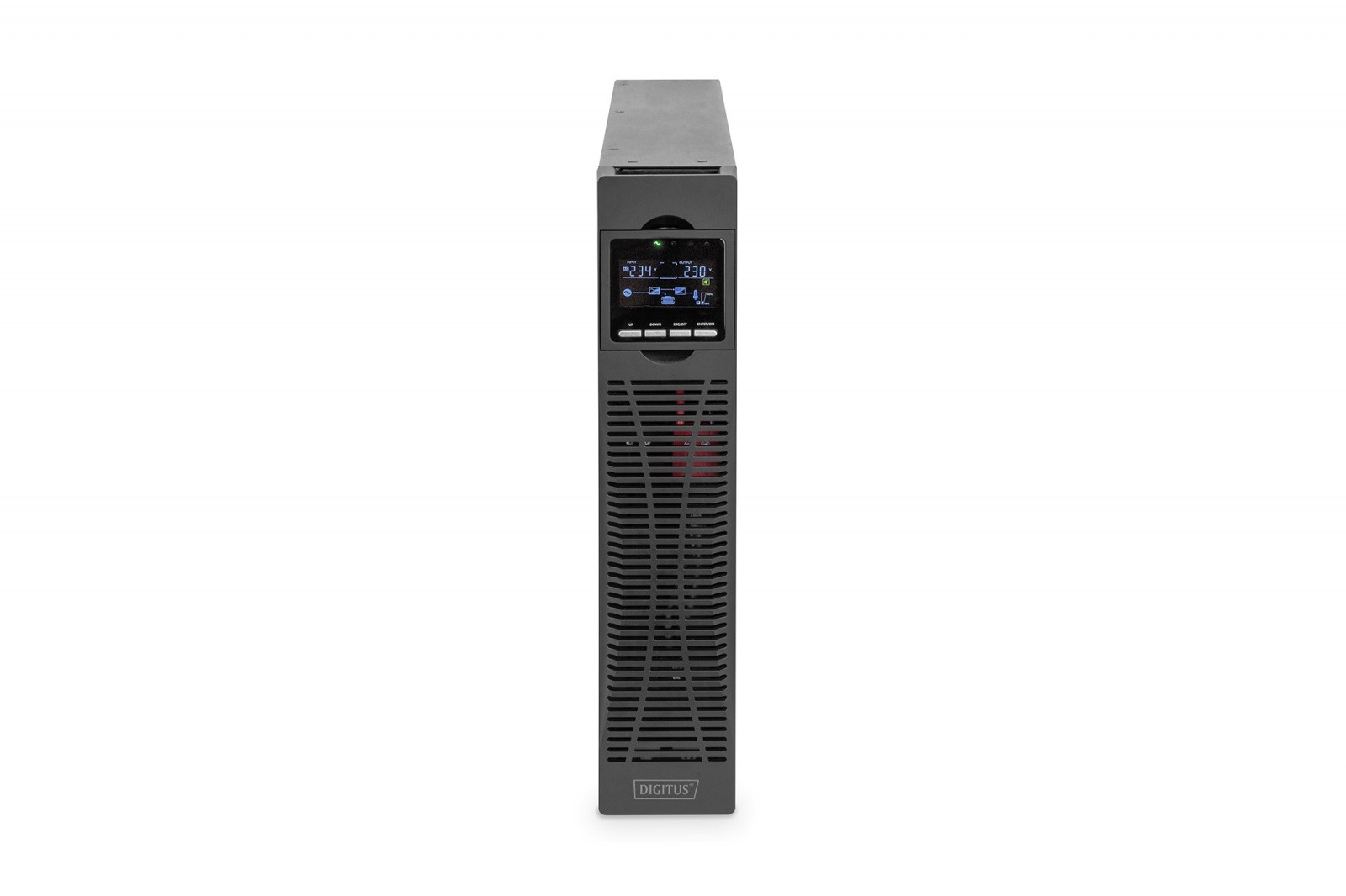 UPS Napajalnik Online Rack 1500VA/1500W, LCD, USB, RS232, RJ45 3