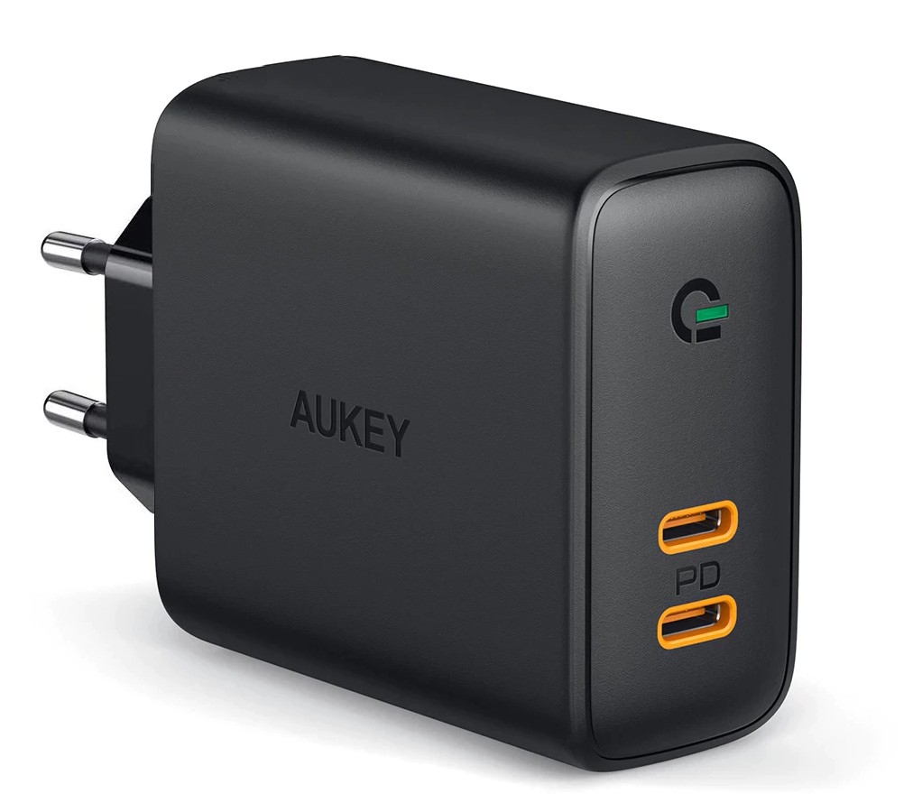Polnilnik 2x USB-C PD 36W s tehnologijo Dynamic Detect