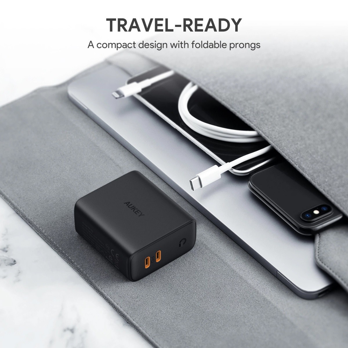 Polnilnik 2x USB-C PD 36W s tehnologijo Dynamic Detect 4