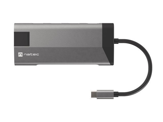 Multiport USB-C Docking Station Fowler Plus: HDMI 4K, 3x USB 3.0, RJ45 6