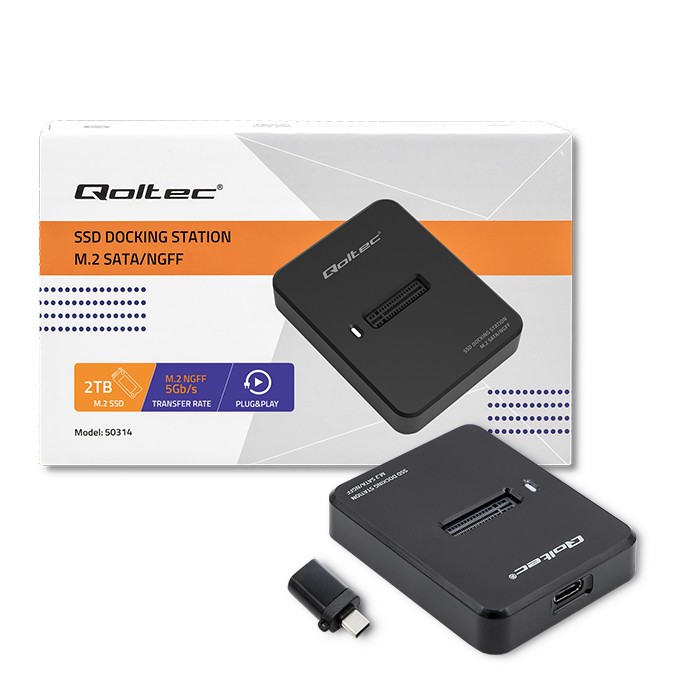 Docking Station za SSD M.2 SATA | NGFF | USB 3.1 5