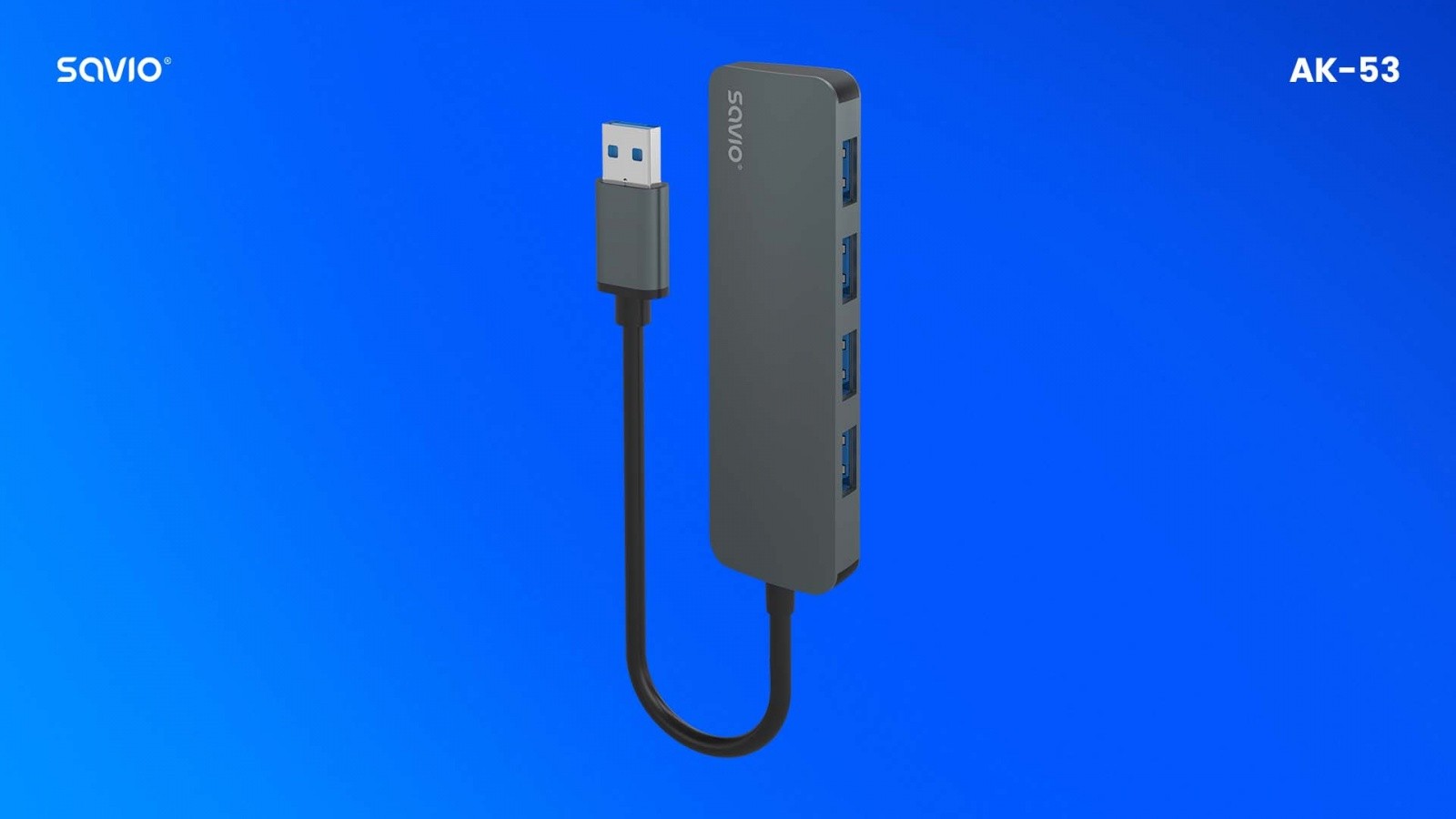 4-portni USB 3.1 Gen 1 Hub, AK-53 5