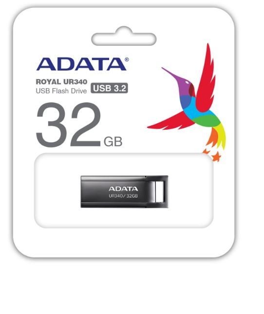 USB ključek 32GB UR340 USB 3.2 Gen 1, črn 4