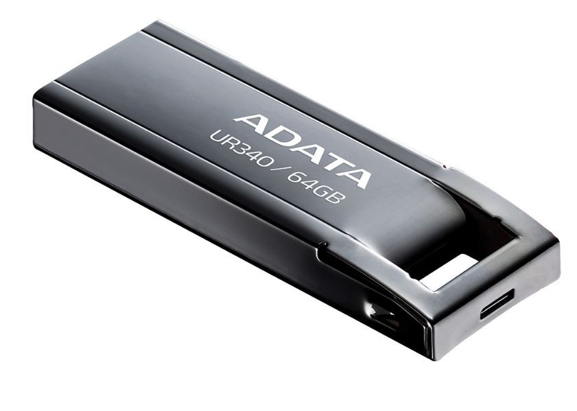 USB ključek 64GB UR340 USB 3.2 Gen 1, črn 2